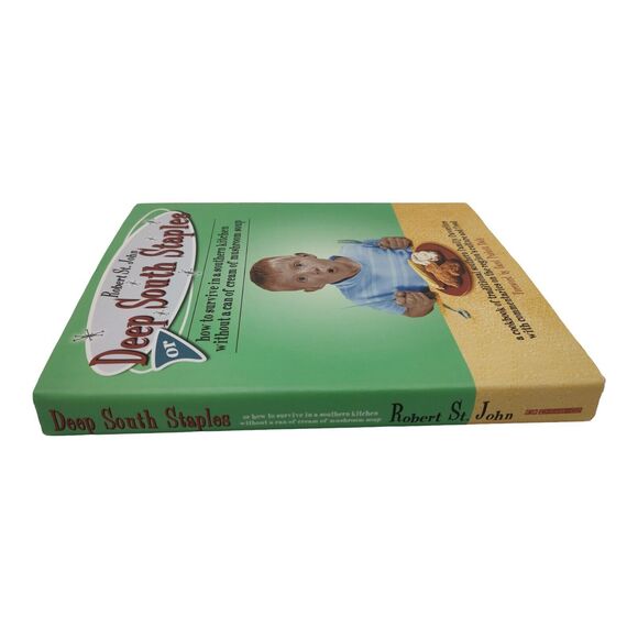 Retro 2006 Cookbook Deep South Staples Robert St John Southern Favorites 1st Ed. - Picture 2 of 3